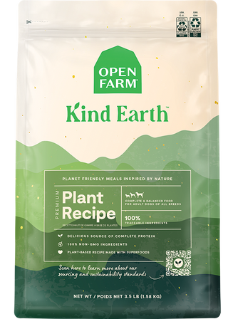 Recette de croquettes de plantes Kind Earth Premium