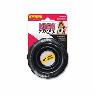 Jouet pneu extrême noir pour chien